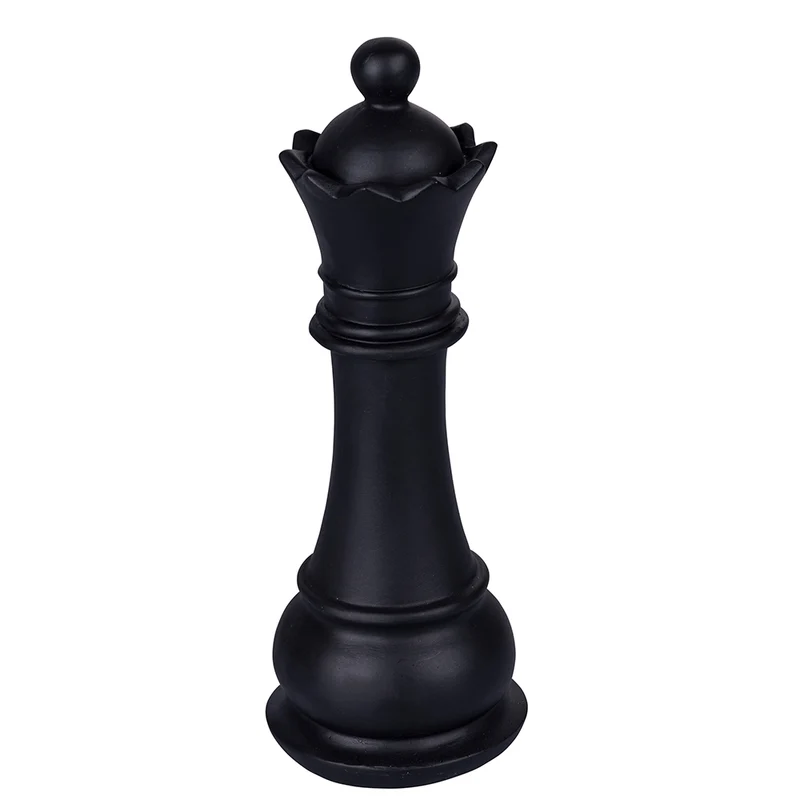 Alfiere Scacchi Decorativo Ø9x25,5 cm in Poliresina VdE Tivoli 1996 Chess