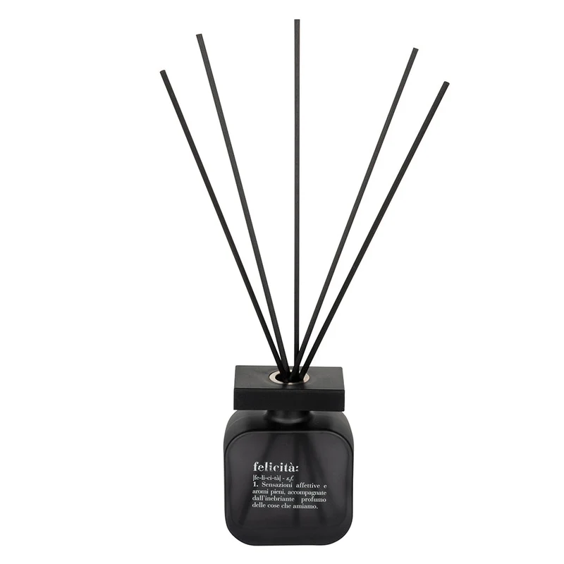 Diffusore fragranze per ambienti 200 ml in Vetro nera VdE Tivoli 1996 Nero