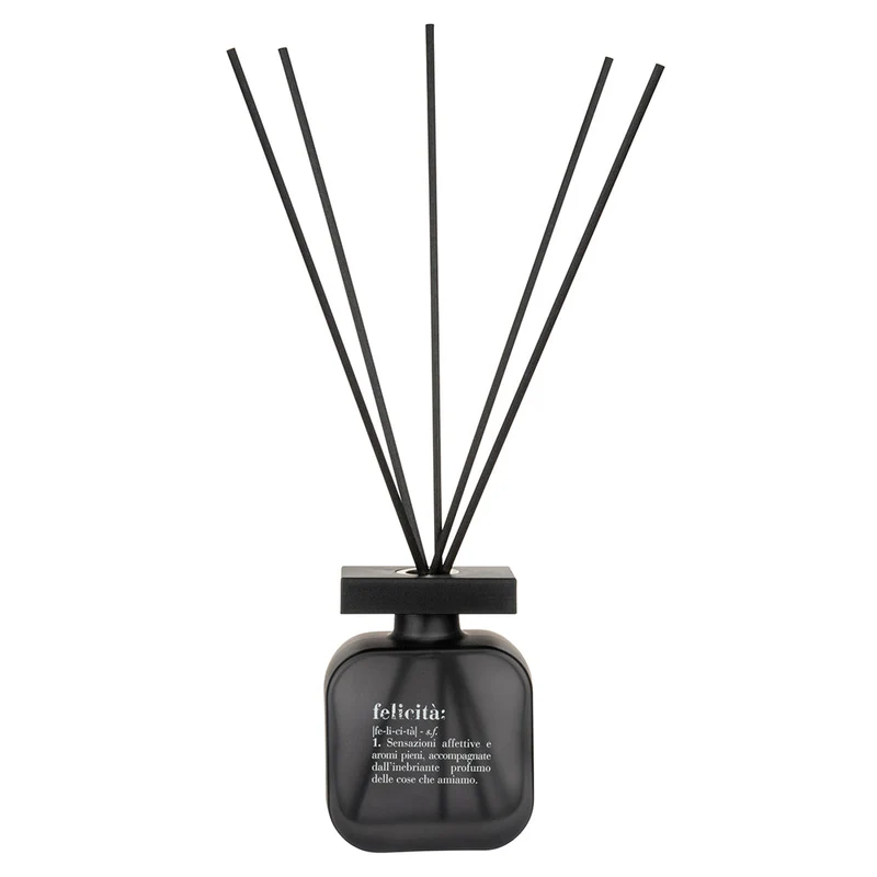Diffusore fragranze per ambienti 200 ml in Vetro nera VdE Tivoli 1996 Nero