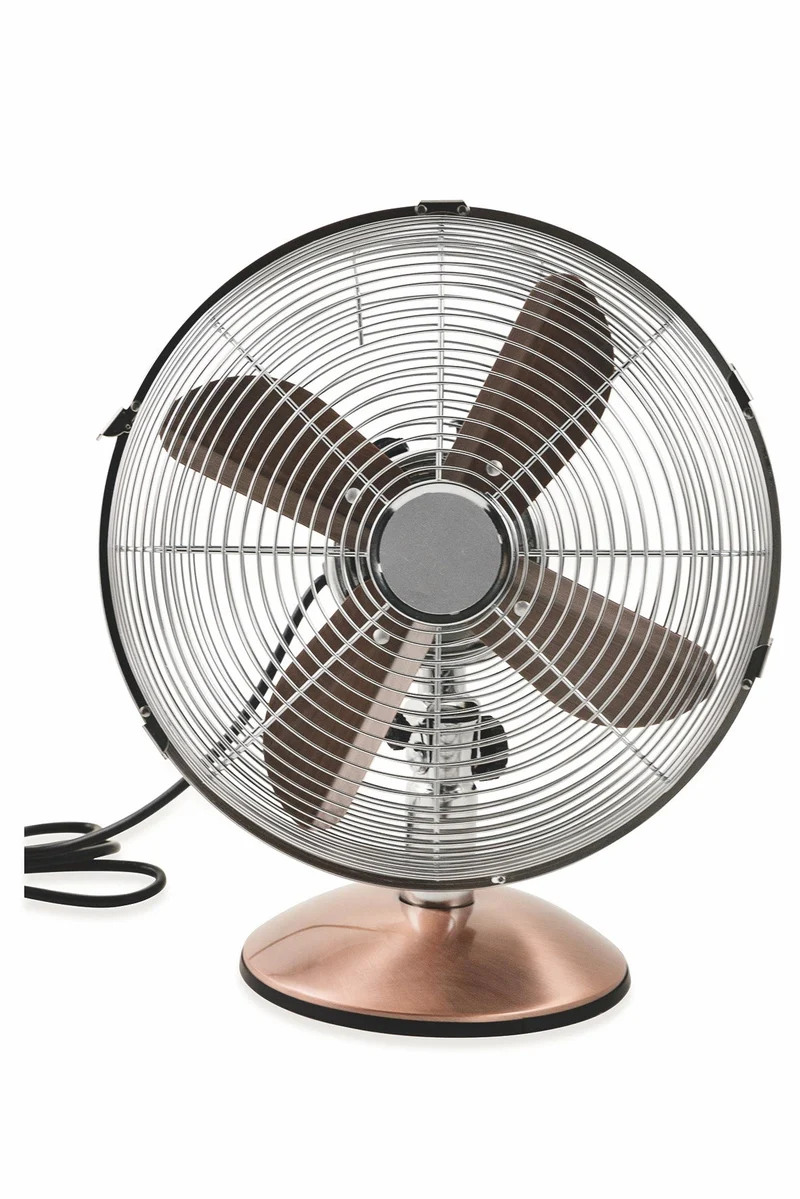 Ventilatore da Tavolo 30cm Oscillante 3 Velocità 35W Kooper Eolo Bicolore