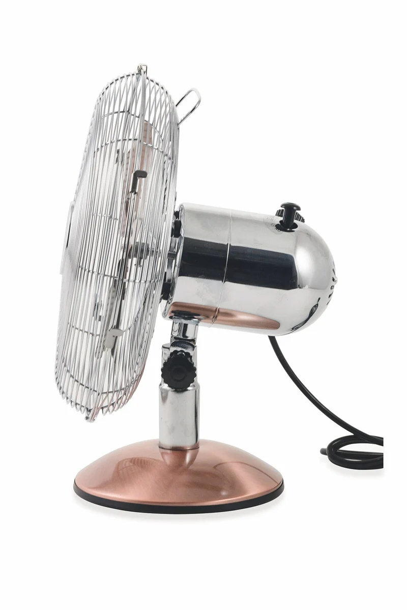 Ventilatore da Tavolo 30cm Oscillante 3 Velocità 35W Kooper Eolo Bicolore