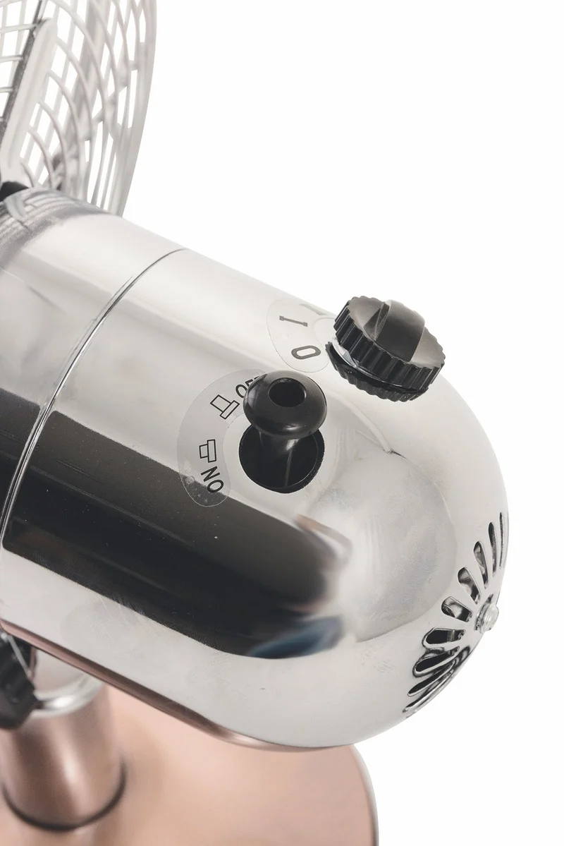 Ventilatore da Tavolo 30cm Oscillante 3 Velocità 35W Kooper Eolo Bicolore