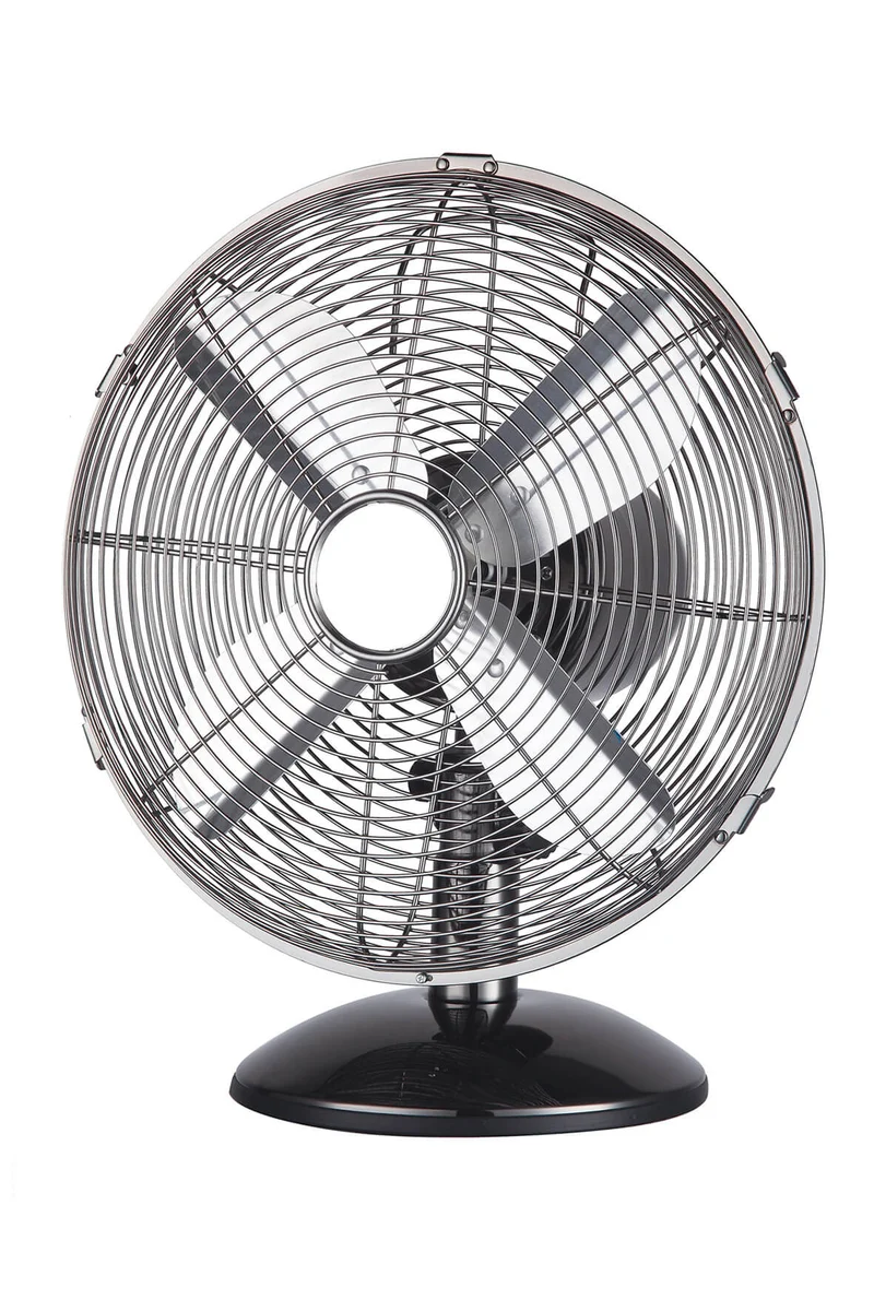 Ventilatore da Tavolo 30cm Oscillante 3 Velocità 35W Kooper Eolo Fumè