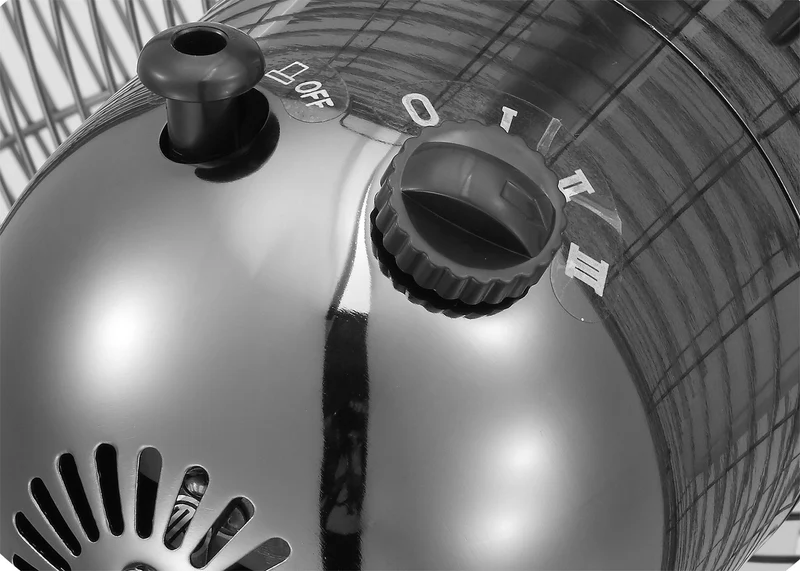 Ventilatore da Tavolo 30cm Oscillante 3 Velocità 35W Kooper Eolo Fumè