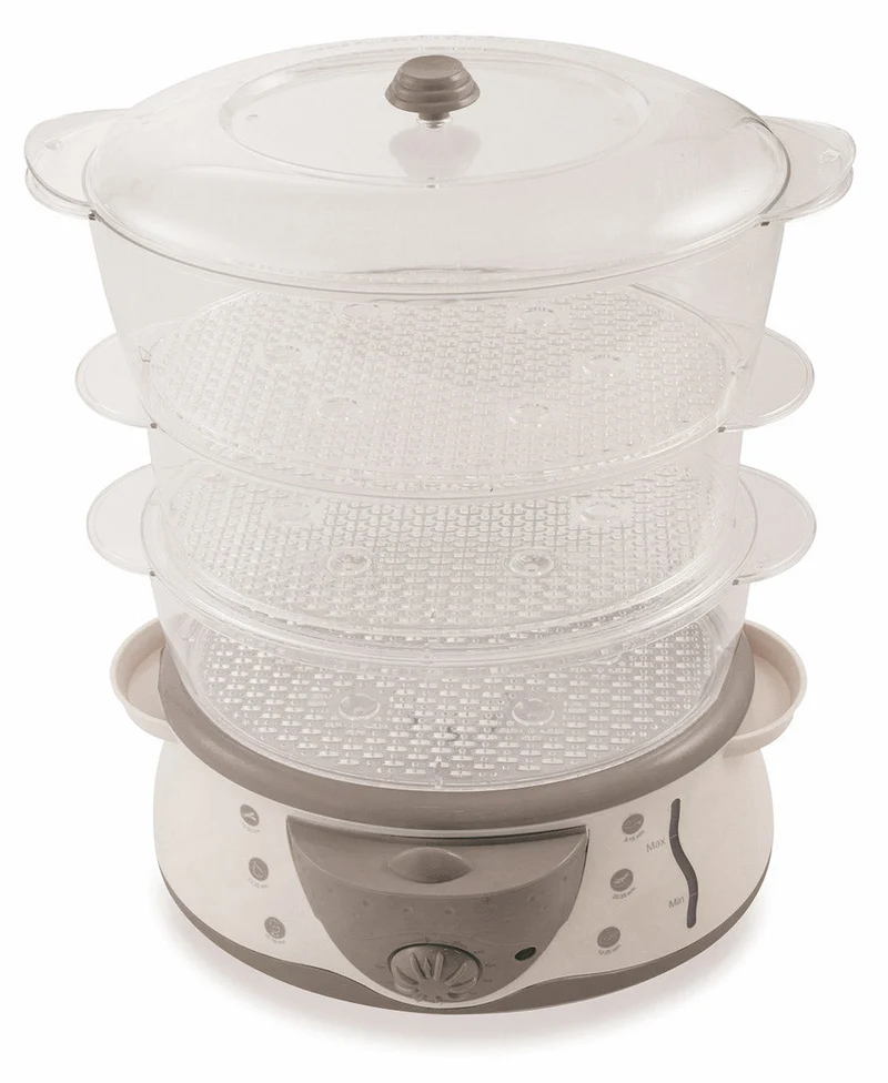 Vaporiera Elettrica 700W 3 Livelli Kooper Natura