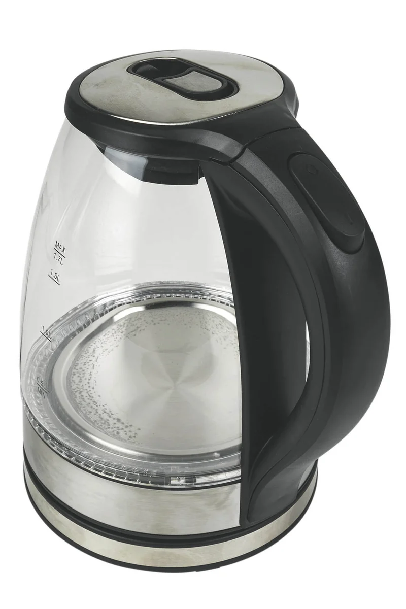 Bollitore Elettrico in Vetro 1800W 1,7 Litri Kooper Boiled