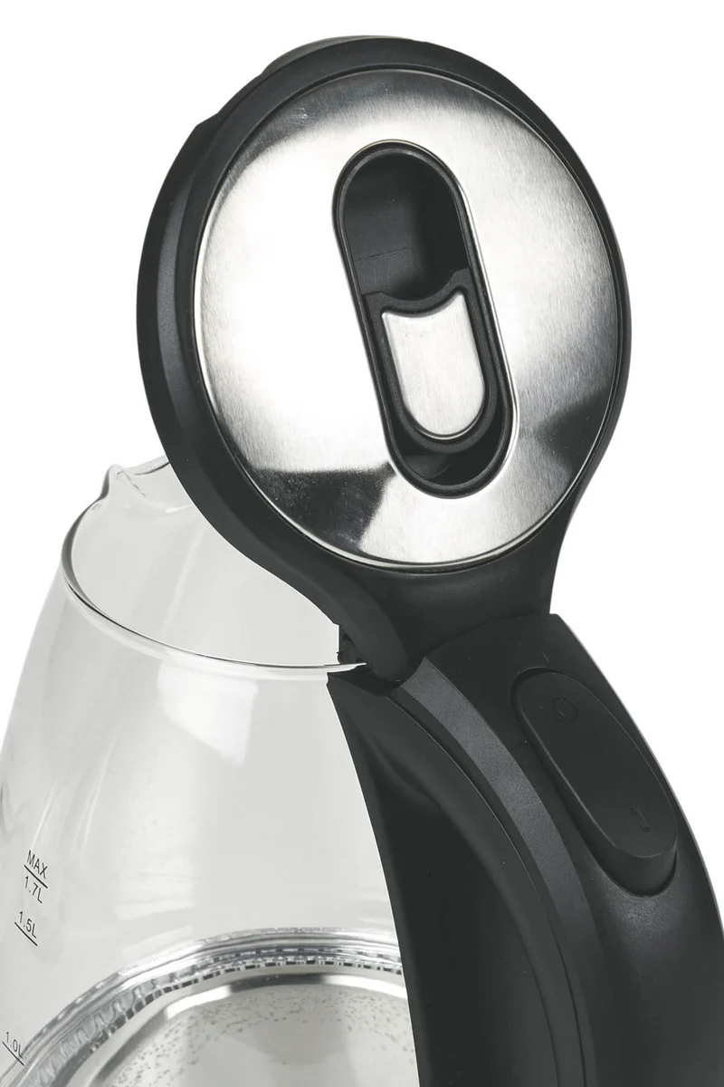 Bollitore Elettrico in Vetro 1800W 1,7 Litri Kooper Boiled