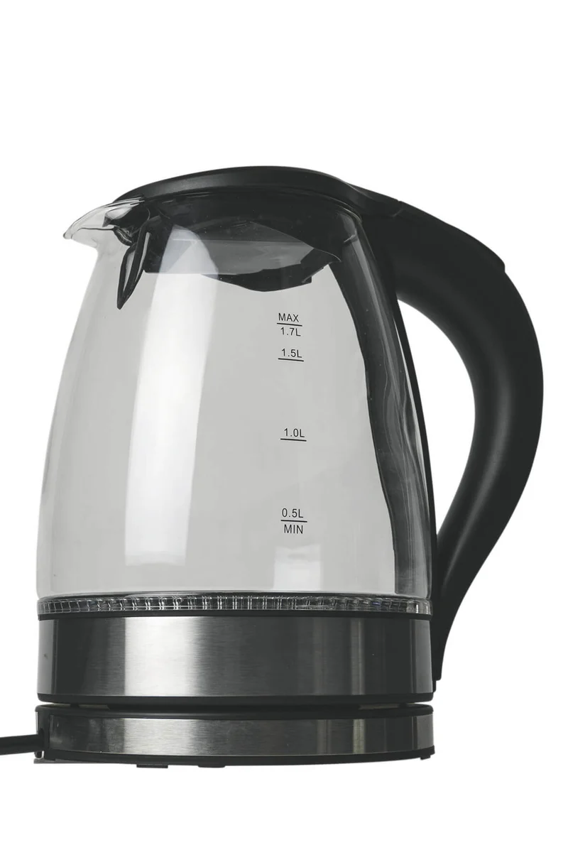 Bollitore Elettrico in Vetro 1800W 1,7 Litri Kooper Boiled