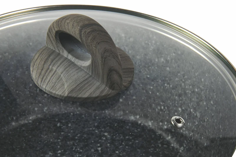Batteria di Pentole 10 Pezzi in Alluminio Antiaderente Soriani Grigio