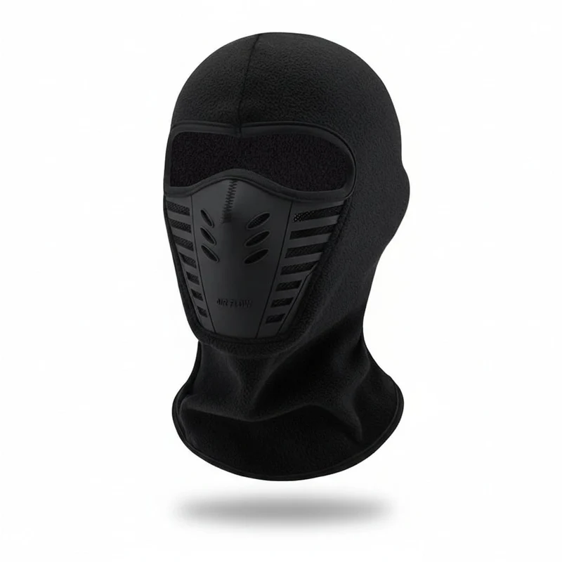 Face Mask Balaclava with Thermal Fleece and Windproof Full Coverage for Cold Weather