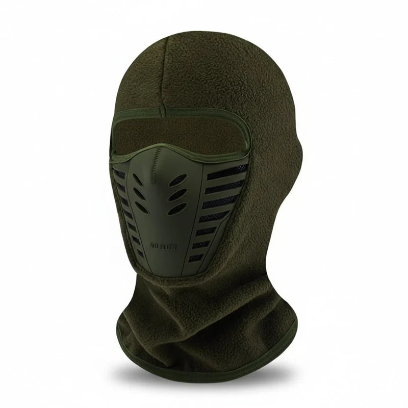 Face Mask Balaclava with Thermal Fleece and Windproof Full Coverage for Cold Weather