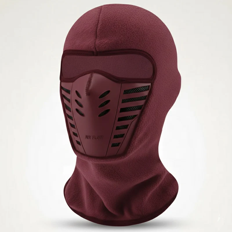 Face Mask Balaclava with Thermal Fleece and Windproof Full Coverage for Cold Weather