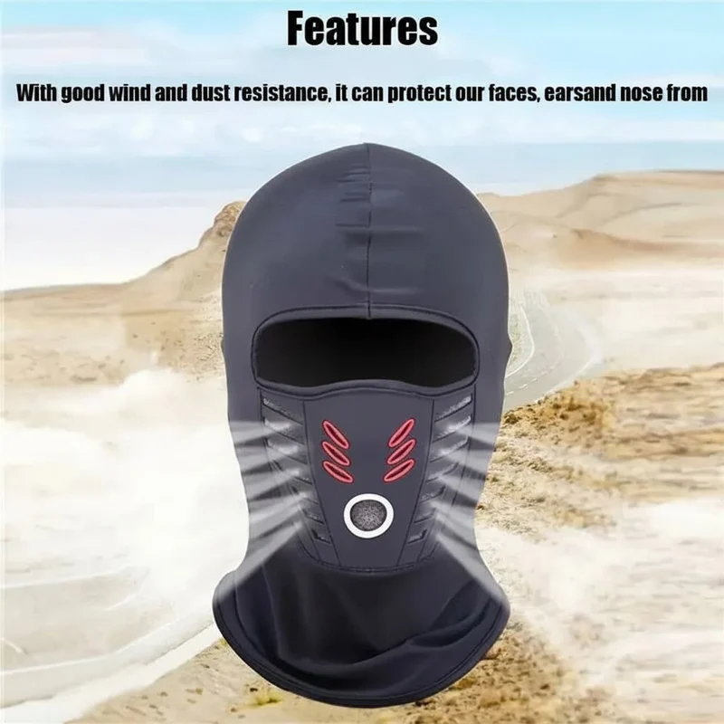 Face Mask Balaclava with Thermal Fleece and Windproof Full Coverage for Cold Weather