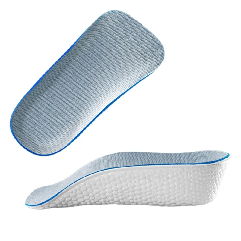 Custom Arch Support Insoles with Height Ergonomic Wedge and Deep Heel Cup for All-Day Comfort