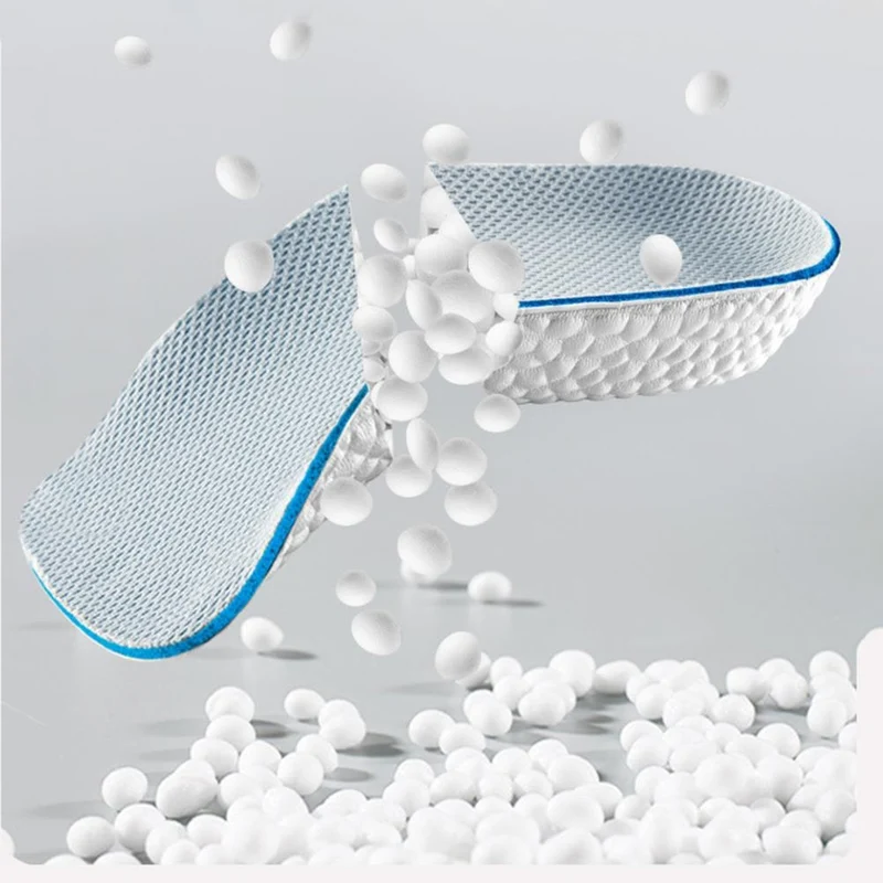 Custom Arch Support Insoles with Height Ergonomic Wedge and Deep Heel Cup for All-Day Comfort