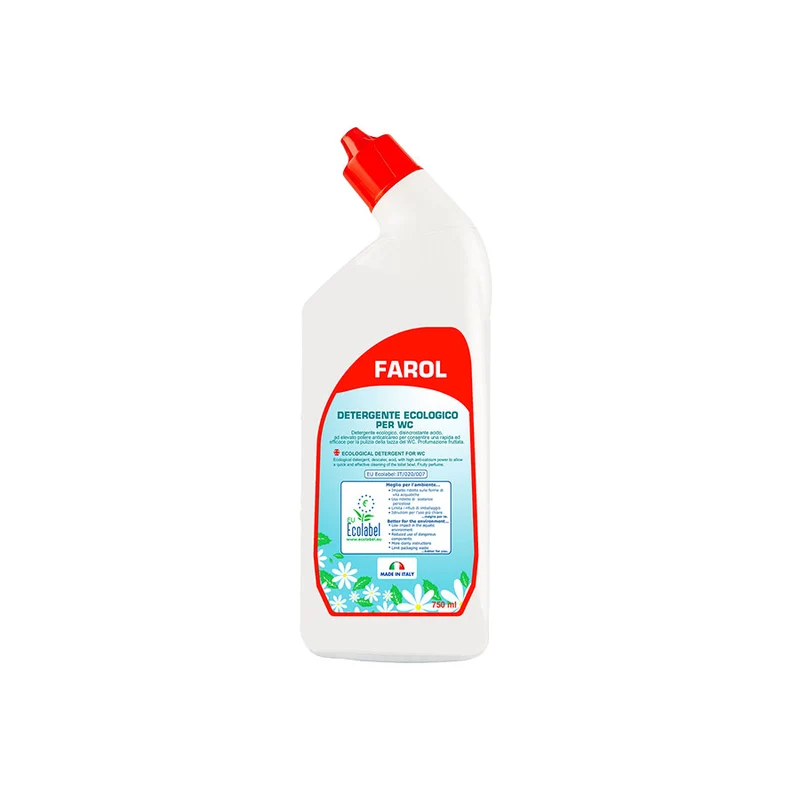 Detergente acido inodore Ecolabel per sanitari Arco Chimica Farol Inodore 750 ml DISPONIBILE IN 10 GIORNI LAVORATIVI