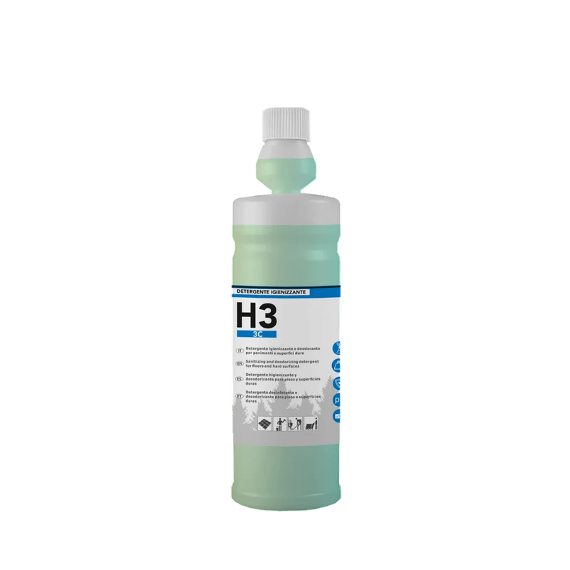 Detergente manutentore profumato concentrato Arco Chimica H3 3-C 1 litro DISPONIBILE IN 10 GIORNI LAVORATIVI