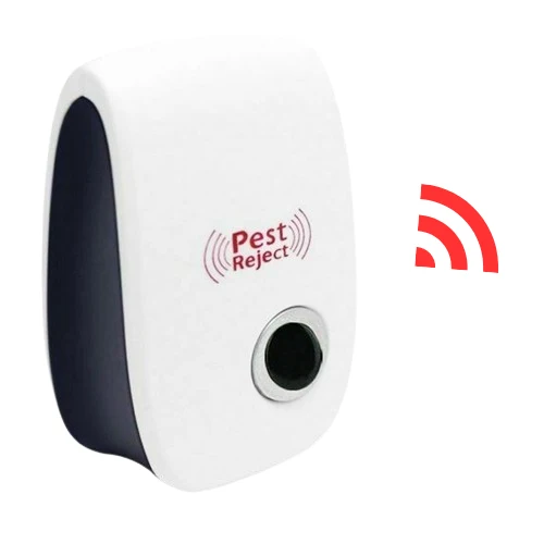 Ultrasonic Pest Repeller with LED Light for Indoor Electronic Rodent and Bug Control