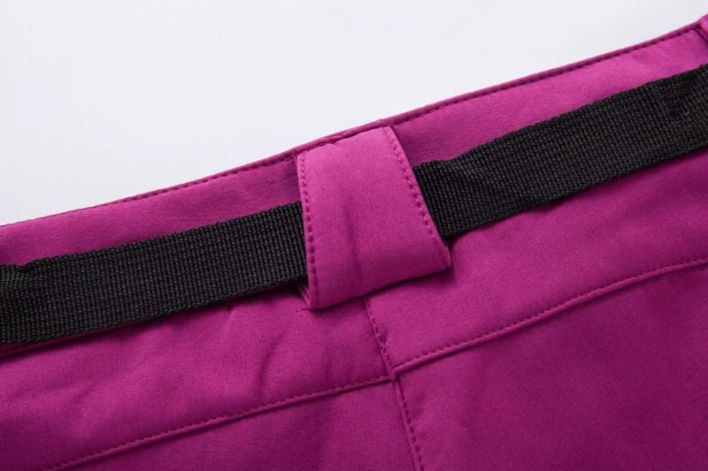 Women's Hiking Pants with Fleece Lining and Softshell for Trekking Climbing Outdoor Adventures