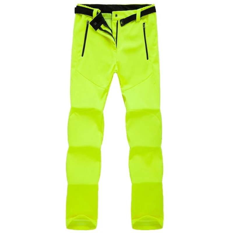 Women's Hiking Pants with Fleece Lining and Softshell for Trekking Climbing Outdoor Adventures