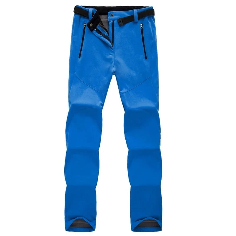 Women's Hiking Pants with Fleece Lining and Softshell for Trekking Climbing Outdoor Adventures