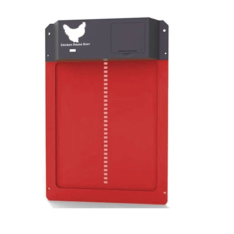 Automatic Chicken Coop Door with Light Sensor and Weatherproof Sliding Panel