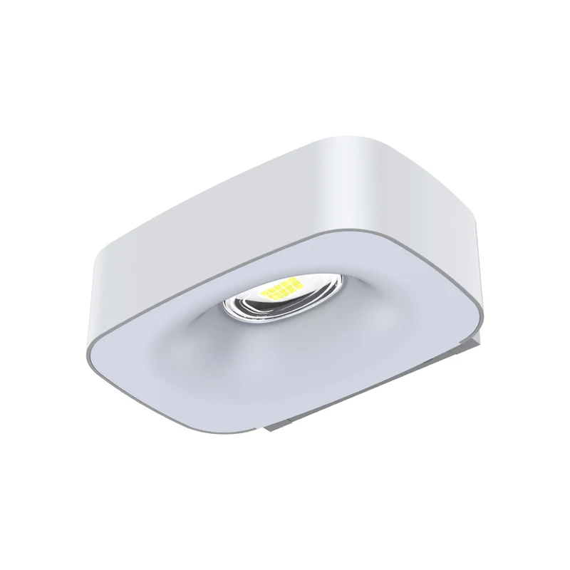 ALCAPOWER - LED Solare da Parete Bidirezionale 929612 | 700lm | 4000K | IP65 | Crepuscolare | 21 LED SMD
