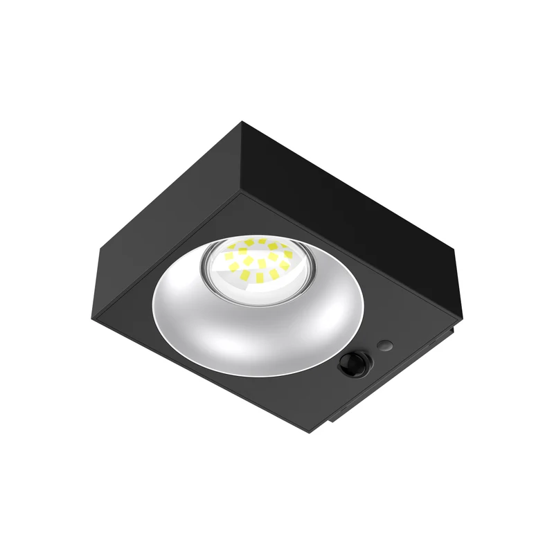 ALCAPOWER - LED Solare da Parete 929611 | 1000lm | 4000K | IP65 | Sensore PIR 120° + Crepuscolare | 20 LED SMD