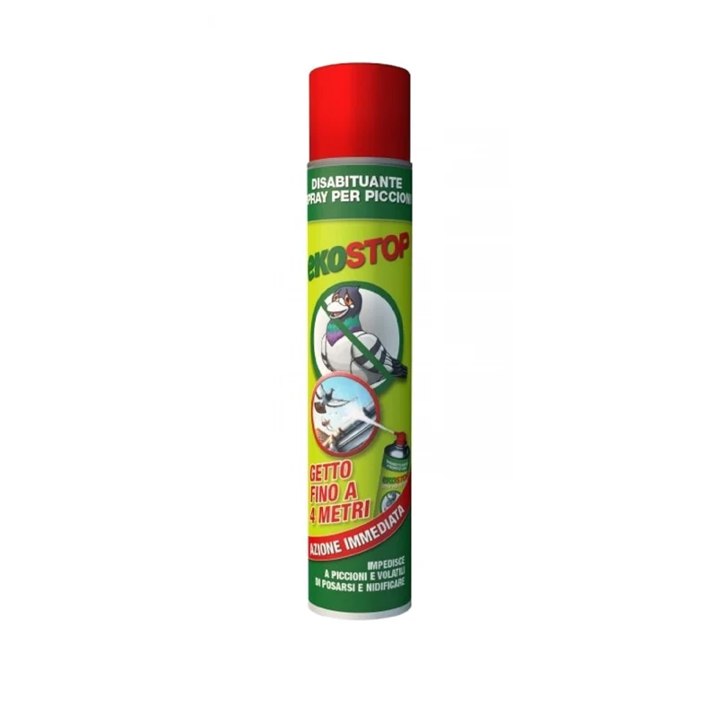 PROCHIMICA - Ekostop Piccioni e Volatili EKS/PVS750 | Disabituante Spray 750ml | Getto 4 Metri | Pronto all'Uso | Balconi e Davanzali