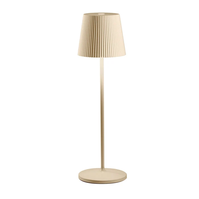GeaLuce Lampada da tavolo ricaricabile Brillia Up&Down