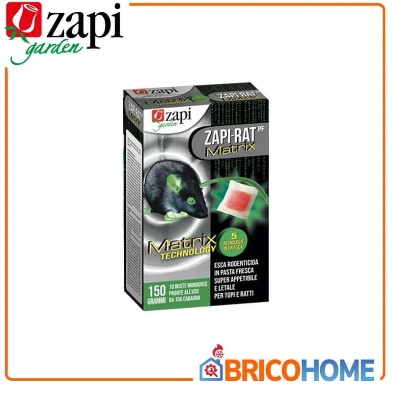 Zapi Garden - Zapi-RAT Matrix Pasta Topicida 150g | Topi e Ratti | Libera Vendita