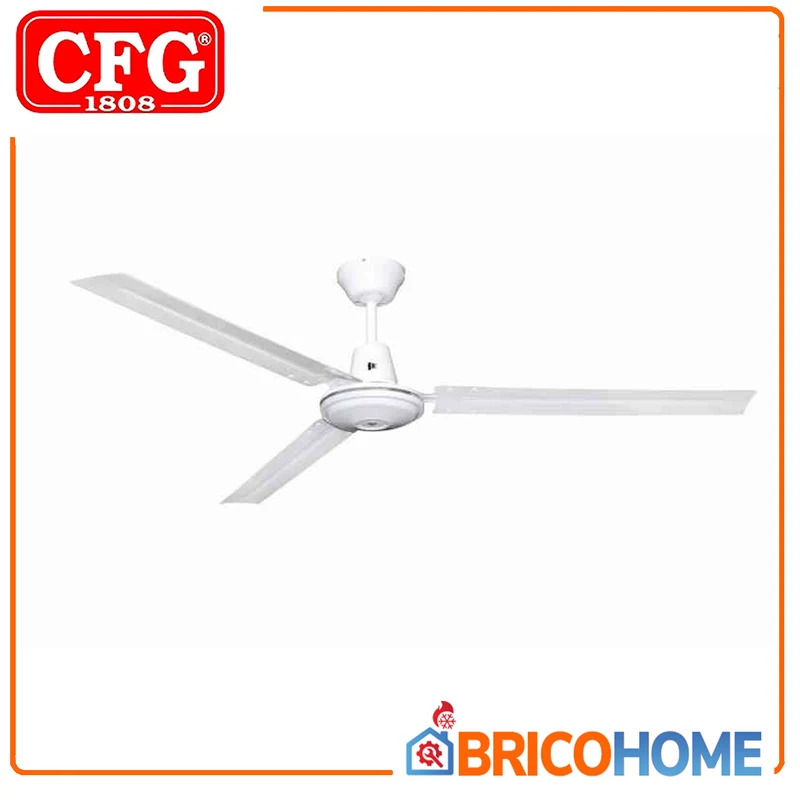 Ventilatore a soffitto Bianco 120 CM
