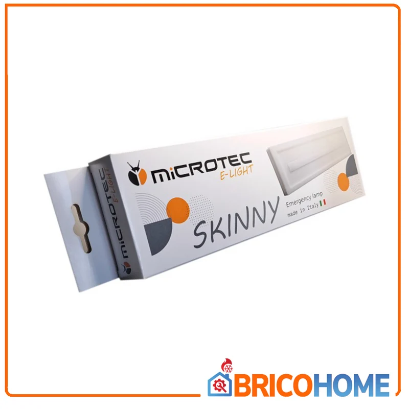 Lampada di emergenza a parete Microtec E-Light Skinny