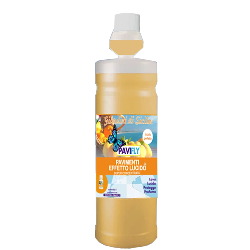 Detergente profumato concentrato per pavimenti Arco Chimica PaviFly Giardini di Sicilia Concentrato 1 litro