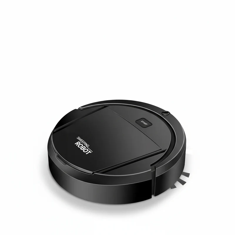 Robot Vacuum Cleaner with Intelligent Navigation and Dual Side Brushes