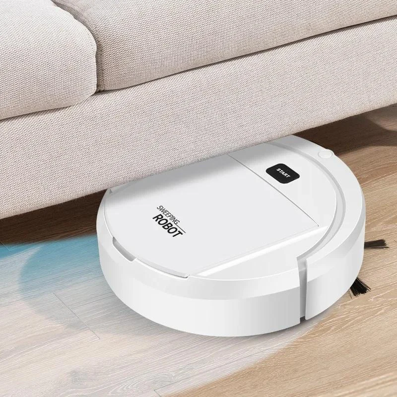 Robot Vacuum Cleaner with Intelligent Navigation and Dual Side Brushes