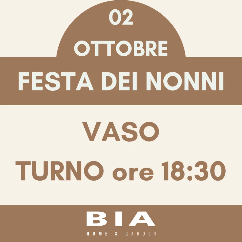 2 ottobre 2026 - Laboratorio nonni-nipoti