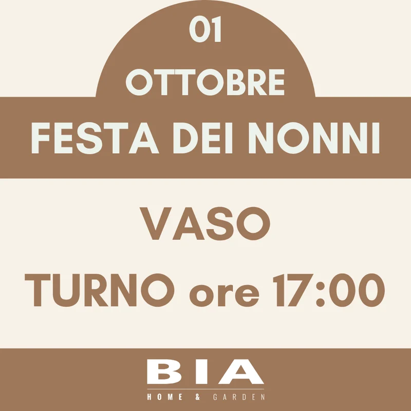 1 ottobre 2026 - Laboratorio nonni-nipoti