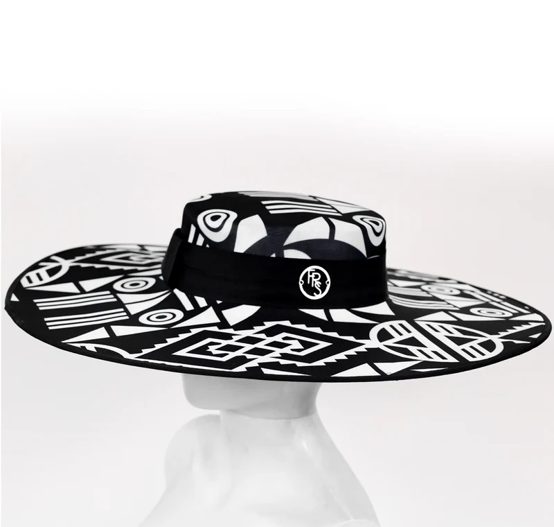 Nguni Print Sun Hat