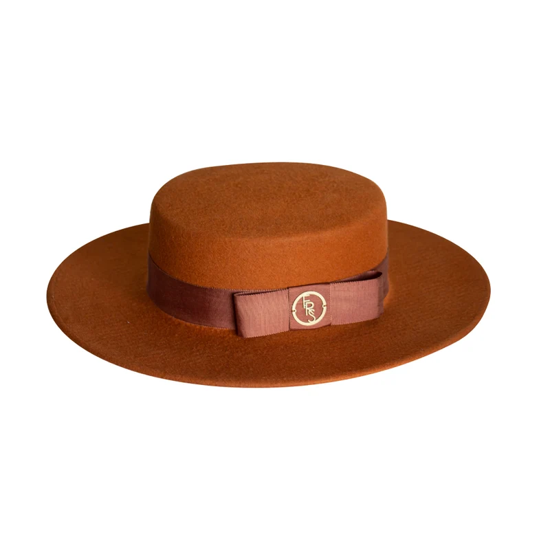 Rust Brim Hat