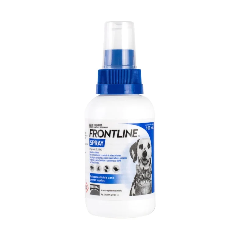 Frontline - Spray repellente zecche e pulci cani 100 ml