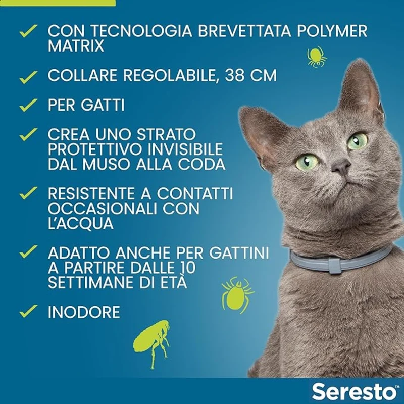 Seresto - Collare antiparassitario per gatti
