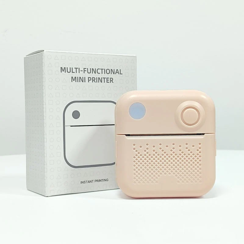 Portable Thermal Label Printer with Bluetooth Wireless Connectivity
