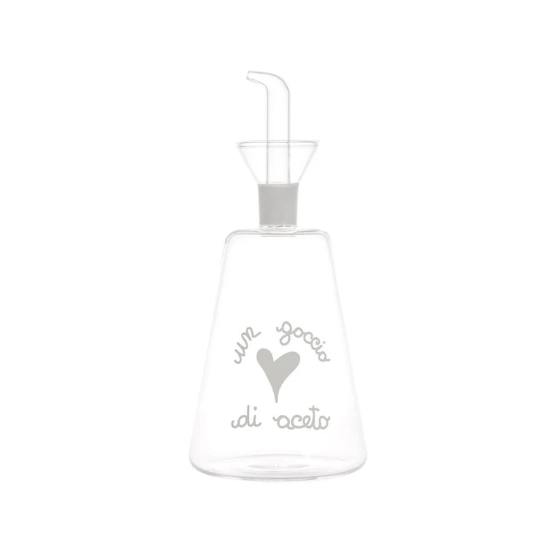 Simple Day - Bottiglia conica in vetro borosilicato 500ml