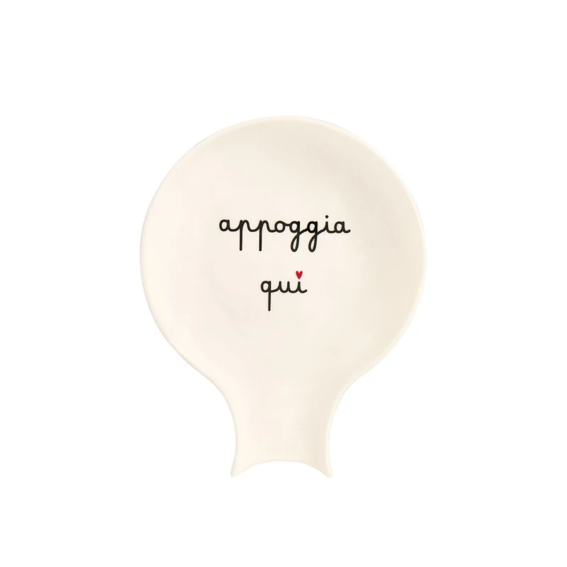 Simple Day - Poggiamestoli in grès 15×19 cm