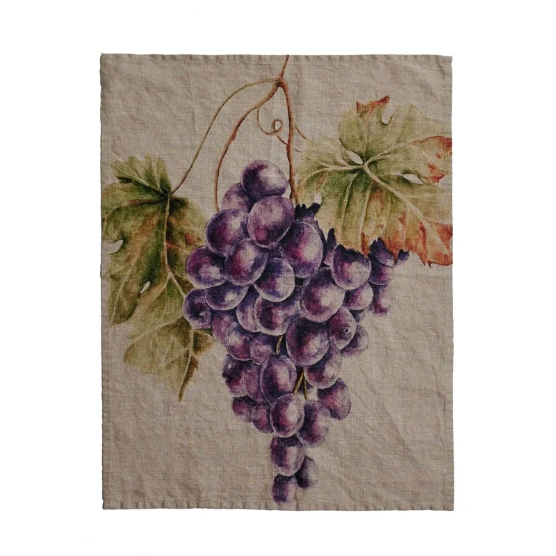Simple Day – Canovaccio lino bianco o naturale con scritte e decori