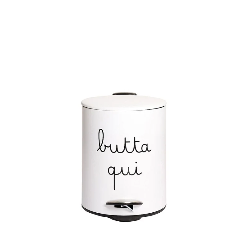 Simple Day - Pattumiera 5 L con scritta