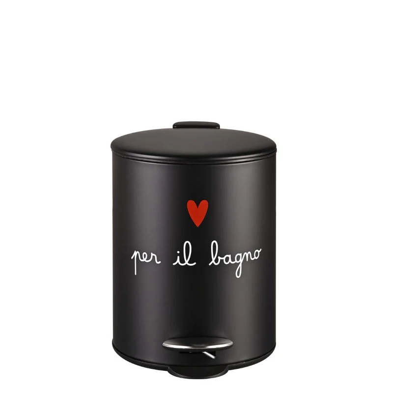 Simple Day - Pattumiera 5 L con scritta