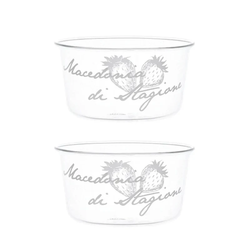 Simple Day – Set 2 coppette 20 cl con scritte