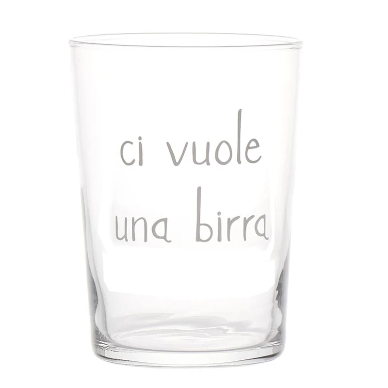 Simple Day – Bicchiere 50 cl con scritta
